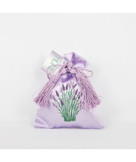 Bridestowe Satin Lavender Bag (Purple)