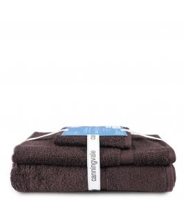 Canningvale Royal Splendour 3 Piece Towel Set - Visone Brown