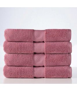 Aria Bath Towel - Rosa Pink 