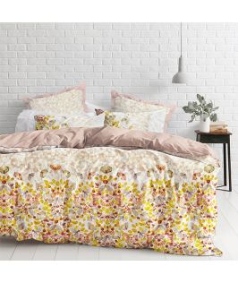 Modella Designer Queen Quilt Cover Set - Butterflies