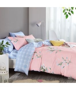 Canningvale Australia Cinque Terre Single Quilt Cover Set - Marena Pink