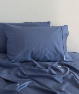 Canningvale Australia Palazzo Royale 1000TC Queen Sheet Set Bombay Blue