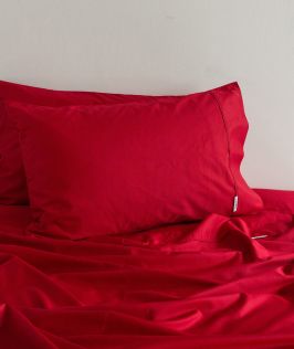 Canningvale Australia Palazzo Royale 1000TC Queen Sheet Set Royal Red