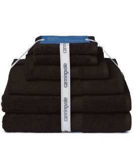 Canningvale Australia Royal Splendour 6 Piece Towel Set Visone Brown