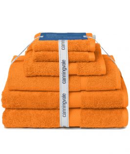 Canningvale Australia Royal Splendour 6 Piece Towel Set - Ambra Orange