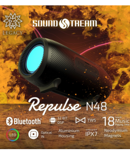 Repulse N48 by Soundstream (Nero Black)