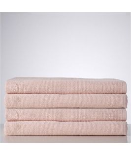 Sofi Organic Boucle Bath Sheet - Blush Pink