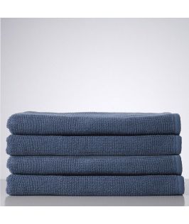 Sofi Organic Boucle Bath Sheet - Denim Blue