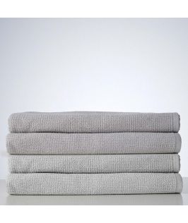 Sofi Organic Boucle Bath Sheet - Perla Silver