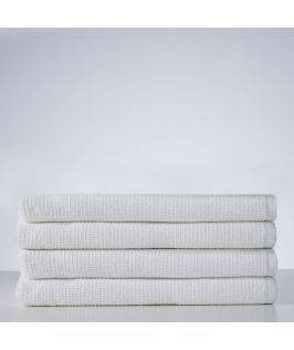 Sofi Organic Boucle Bath Towel- White