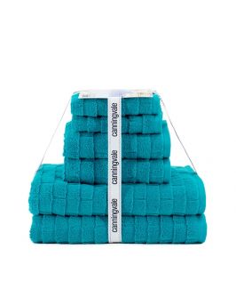 Canningvale Australia Terrazzo 6 Piece Towel Set - Pavona Blue
