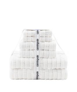 Canningvale Australia Terrazzo 6 Piece Towel Set - Carrara White