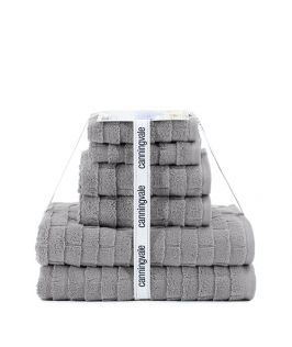 Canningvale Australia Terrazzo 6 Piece Towel Set - Carbone Grey