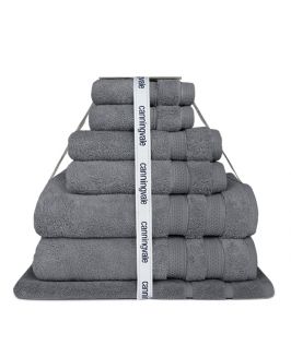 Canningvale Australia Ultima 7 Piece Towel Set - Carbone Grey