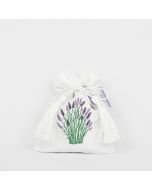 Bridestowe Satin Lavender Bag (White)