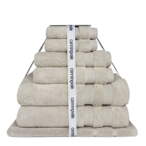 Canningvale Australia Ultima 7 Piece Towel Set Ostrica Silver